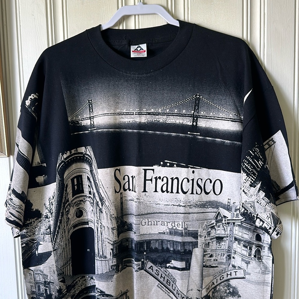 San Francisco Tee Shirt Size XXL Black New